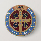 Medaille von Saint-Benedikt Button (Vorderseite)