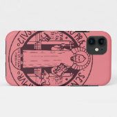 Medaille von Saint-Benedikt Case-Mate iPhone Hülle (Rückseite (Horizontal))