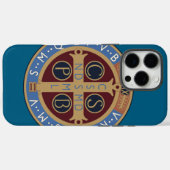 Medaille von Saint-Benedikt Case-Mate iPhone Hülle (Rückseite (Horizontal))