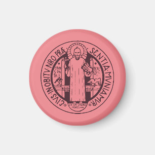 Medaille von Saint-Benedikt Magnet