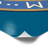 Medaille von Saint-Benedikt Poster (Ecke)