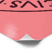 Medaille von Saint-Benedikt Poster (Ecke)