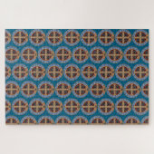 Medaille von Saint-Benedikt Puzzle (Horizontal)