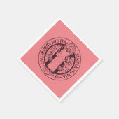 Medaille von Saint-Benedikt Serviette (Ecke)