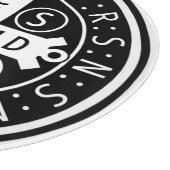 Medaillen-Glasschneiden-Brett St. Benedict Schneidebrett (Ecke)