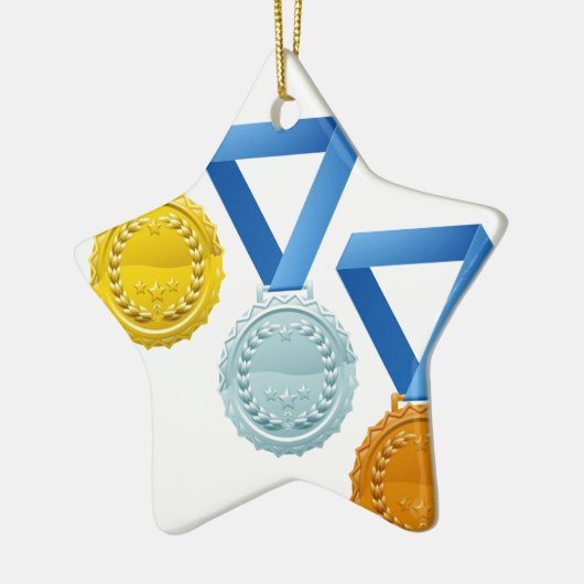 Medaillen Keramikornament (Links)