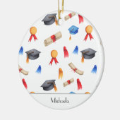 Medaillen und Graduationskarten Weihnachten Keramik Ornament (Links)