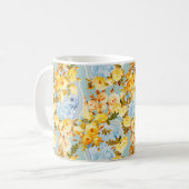 Medaillen und Rose Kaffeetasse (Vorderseite Links)