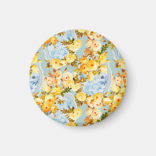 Medaillen und Rose Magnet