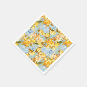 Medaillen und Rose Serviette (Ecke)