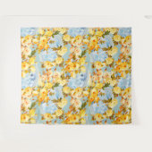 Medaillen und Rose Wandteppich (Vorderseite (Horizontal))