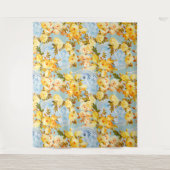 Medaillen und Rose Wandteppich (Vorderseite)