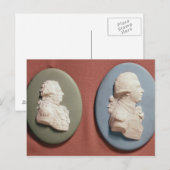 Medaillen von George IV Postkarte (Vorne/Hinten)