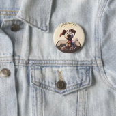 Medaillengewinner 'Guter Junge' Button (Beispiel)