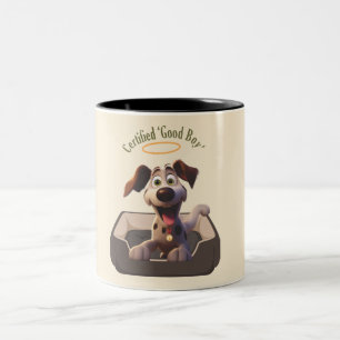 Medaillengewinner 'Guter Junge' Zweifarbige Tasse
