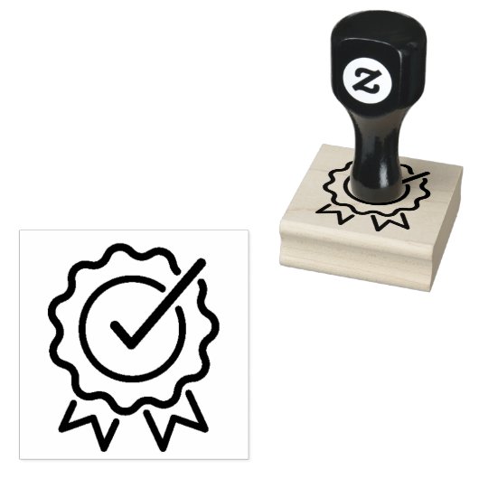 Medaillensymbol Gummistempel (Stempel)