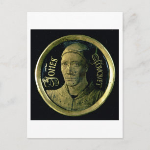 Medaillon, a.1450 (Emaille auf Kupfer) Postkarte