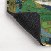 Medaillon, das einen Drachen, Franzosen, von Mousepad (Ecke)