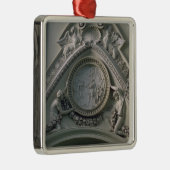 Medaillon, das Kaiser Constantine darstellt Ornament Aus Metall (Rechts)