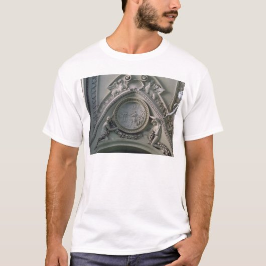 Medaillon, das Kaiser Constantine darstellt T-Shirt (Vorderseite)
