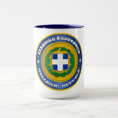 Medaillon der Republiks-(Griechenland) Tasse (Zentrum)