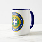 Medaillon der Republiks-(Griechenland) Tasse (VorderseiteRechts)