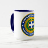 Medaillon der Republiks-(Griechenland) Tasse (Vorderseite Links)