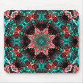 Medaillon digitaler Bilder, die sich selbst übertr Mousepad (Vorne)