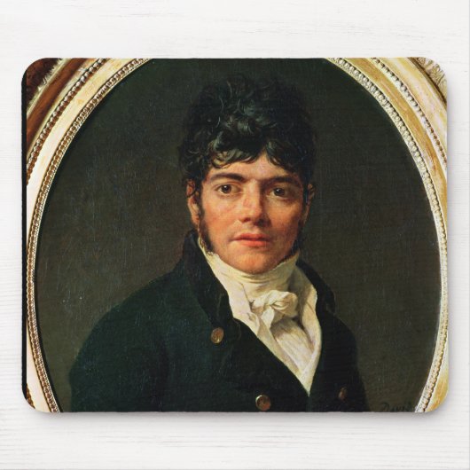Medaillon Porträt des Comte Esteve, 1804 Mousepad (Vorne)