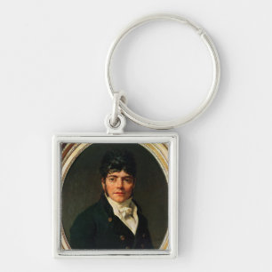 Medaillon Porträt des Comte Esteve, 1804 Schlüsselanhänger