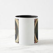 Medaillon Porträt des Comte Esteve, 1804 Tasse (Zentrum)