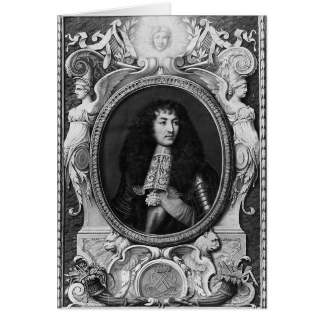 Medaillon-Porträt von Louis XIV (Vorne)