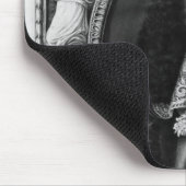 Medaillon-Porträt von Louis XIV Mousepad (Ecke)