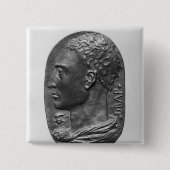 Medaillon-Selbstporträt Button (Vorderseite)