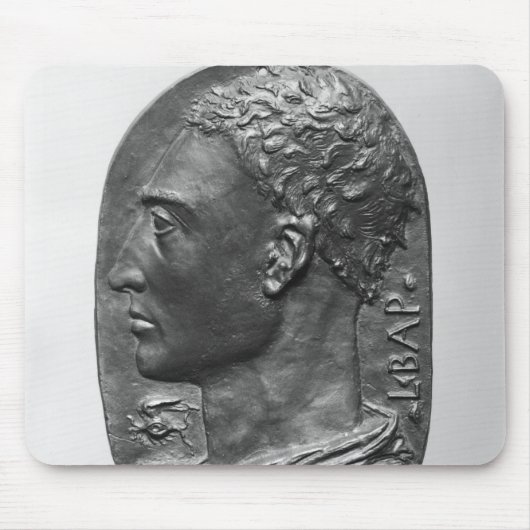 Medaillon-Selbstporträt Mousepad (Vorne)