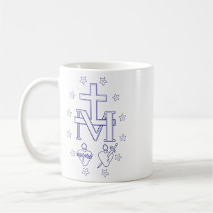 Medaillon Unserer Lieben Frau der Gnaden Wunderbar Kaffeetasse