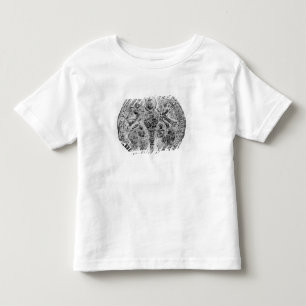 Medaillon verziert in der Cloisonnetechnik Kleinkind T-shirt