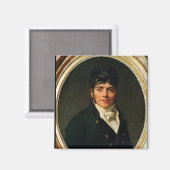 Medaillonportrait des Comte Esteve, 1804 Magnet (Vorderseite/Rückseite)
