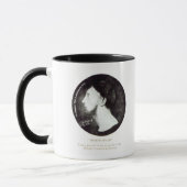 Medaillonporträt Tasse (Links)