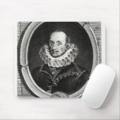 Medaillonporträt von Pierre de Bourdeille Mousepad (Mit Mouse)