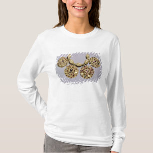 Medaillons von 'Barmy Collar T-Shirt