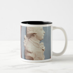Medaillons von George IV Zweifarbige Tasse
