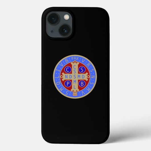Medal oder Kreuz von St. Benedikt Case-Mate iPhone Hülle (Rückseite)