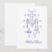 Medal of Our Lady of Graces Miraculous Medal (Vorne/Hinten)