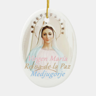 Medalla cerámica Medjugorje Keramik Ornament