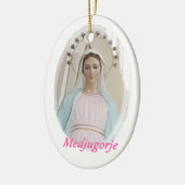 Medalla cerámica Medjugorje Keramik Ornament (Links)