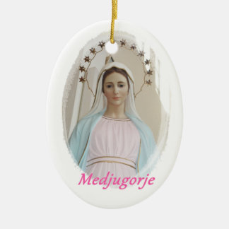 Medalla cerámica Medjugorje Keramik Ornament