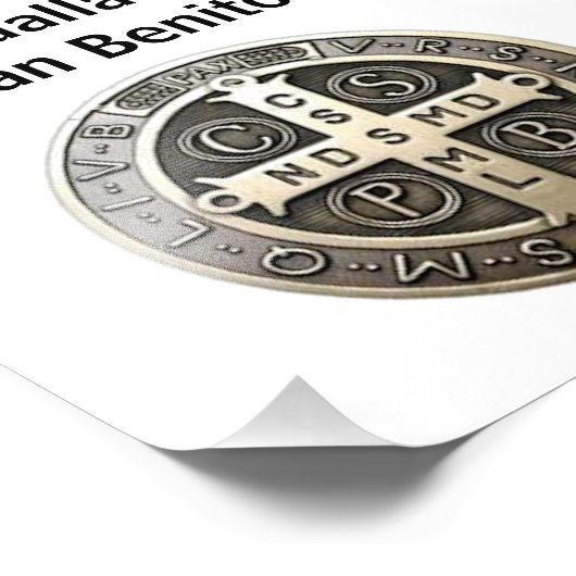 Medalla Fotodruck (Ecke)