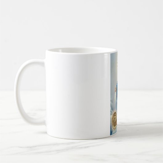 Medalla Milagrosa Kaffeetasse (Links)