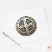 Medalla Runder Aufkleber (Umschlag)